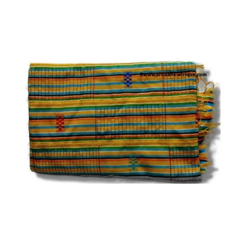 Tissu Baoulé "Adjalêdô" multicolore