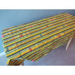 Tissu Baoulé "Adjalêdô" multicolore